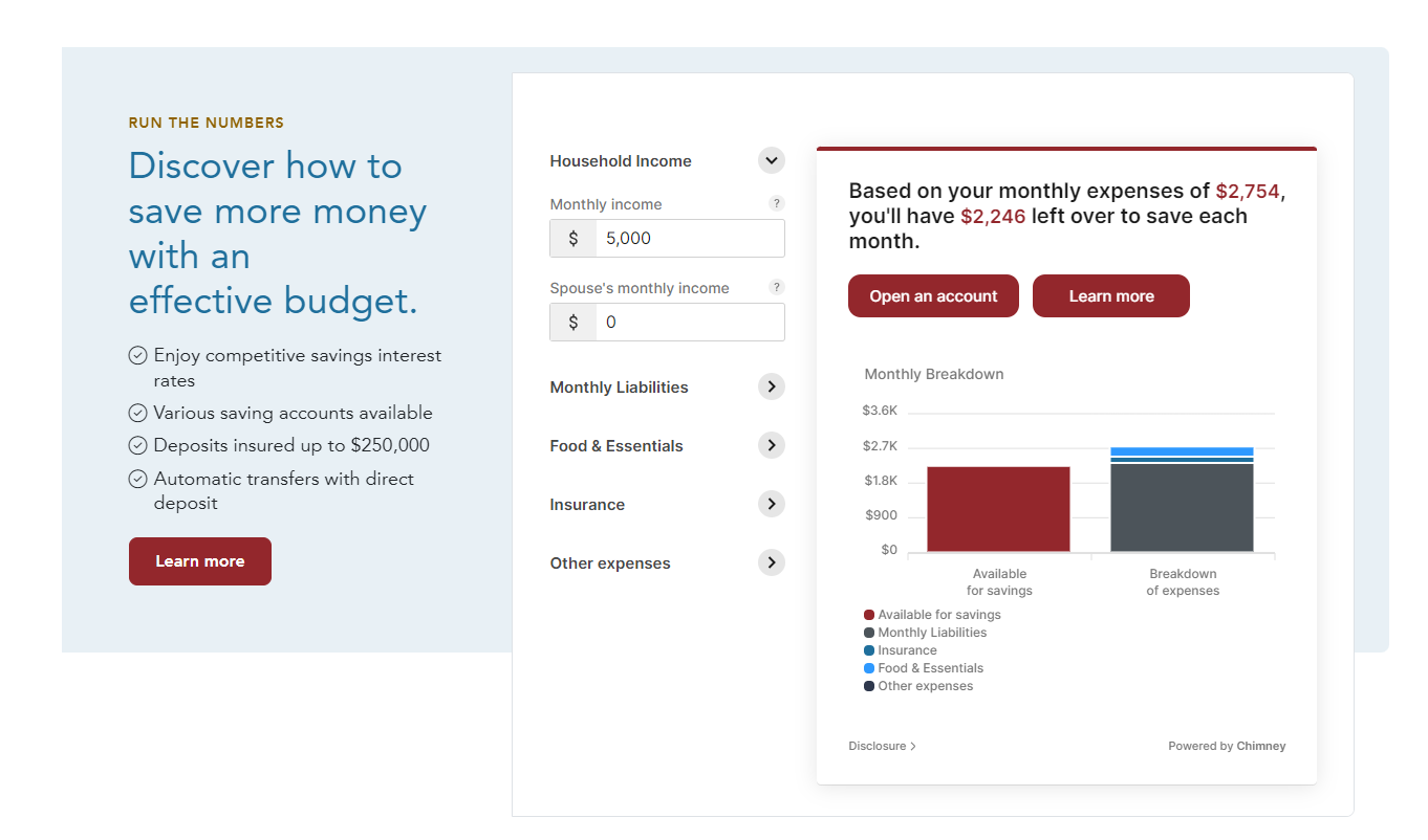 Our new budgeting calculator